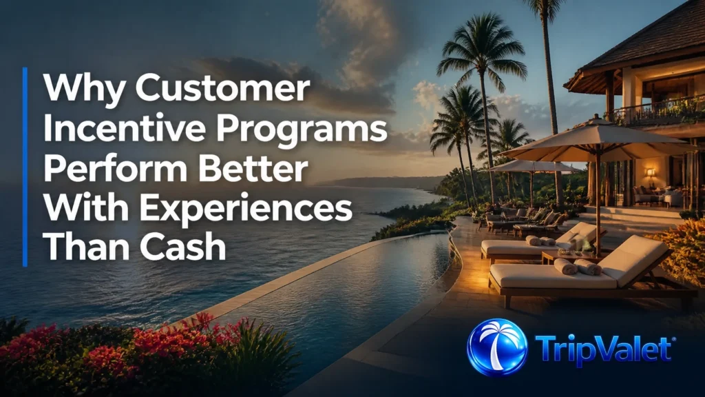 Experience-based customer incentive programs that improve loyalty and referrals